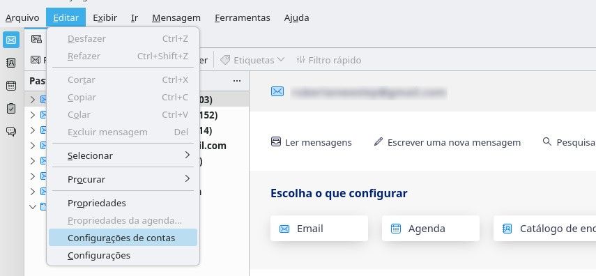 Aplicativo Gerenciar E-mail