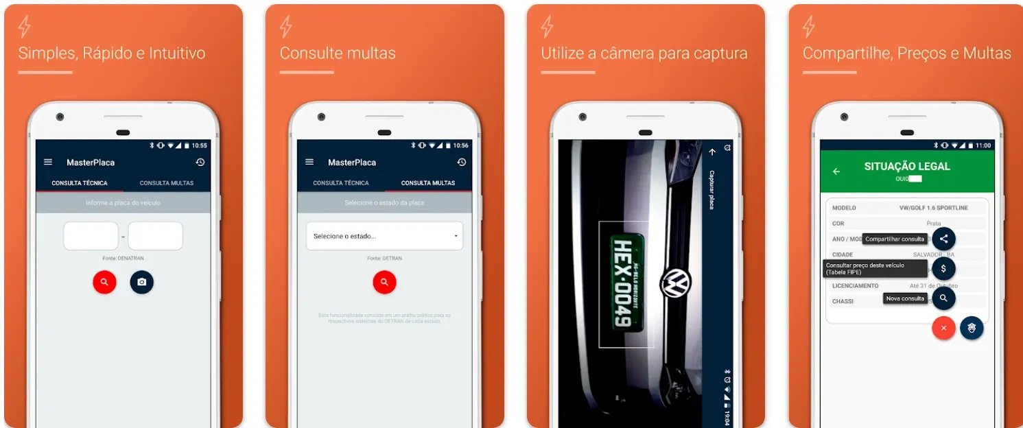 Consulta Placa, FIPE e Multa for Android - Free App Download