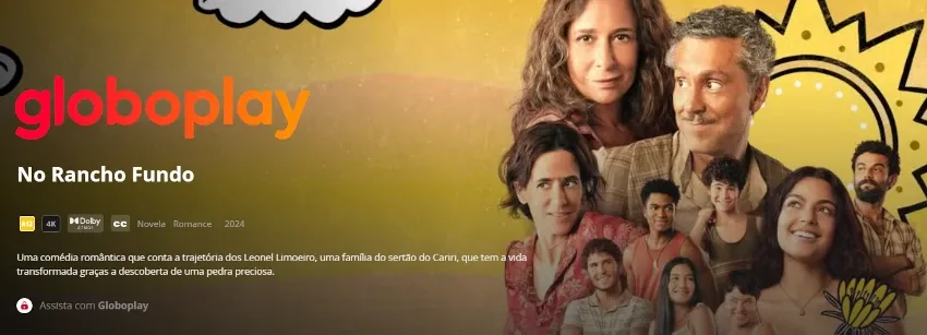 Novela No Rancho Fundo - GloboPlay