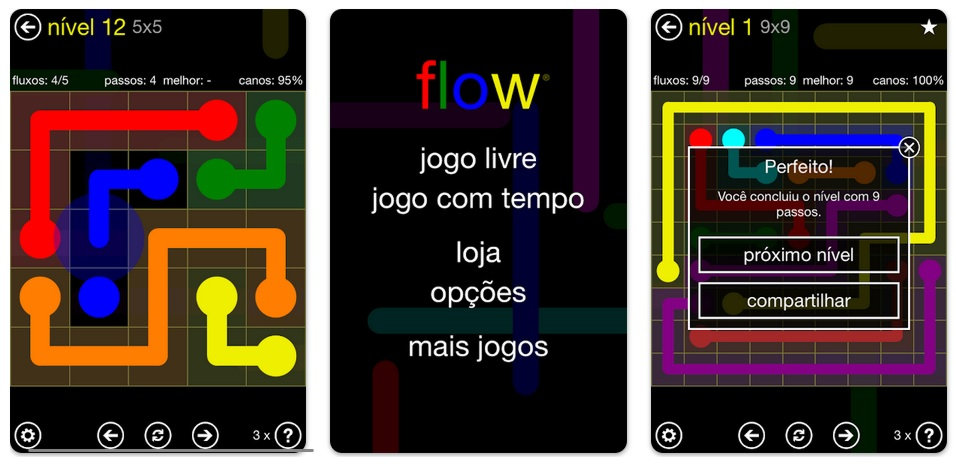 Flow Free Jogos Leves Android